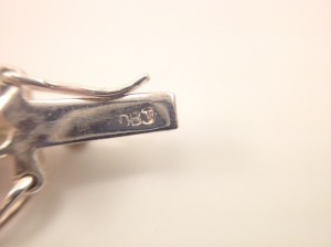 16 Carat Ruby Oval Cabochon Sterling Silver Bracelet length 6 78 in. - 12022701 IMG_3991
